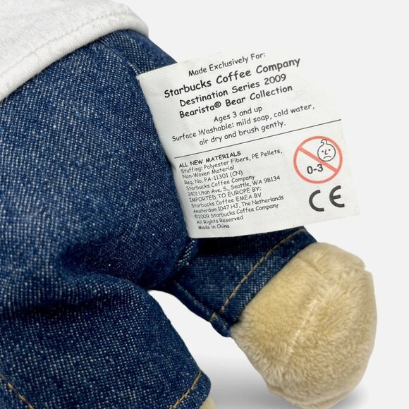 Starbucks Coffee Co Destination Series 2009 CHICAGO Bearista Plush Barista Bear - Picture 6 of 7